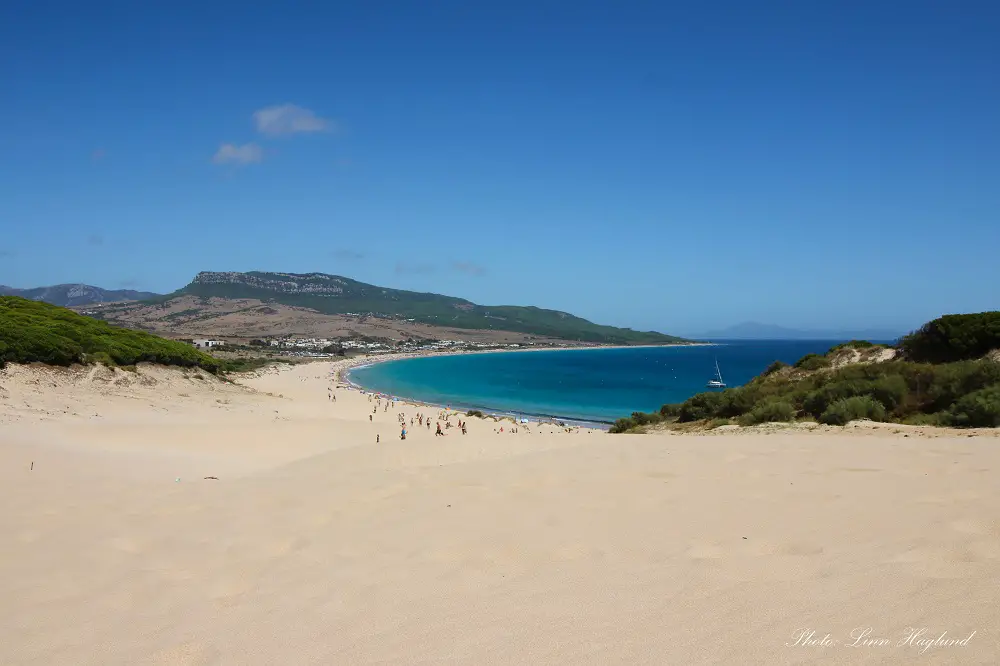 Bolonia beach and dunes Andalusia Spain