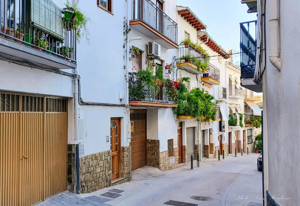A street in Cazorla Spain