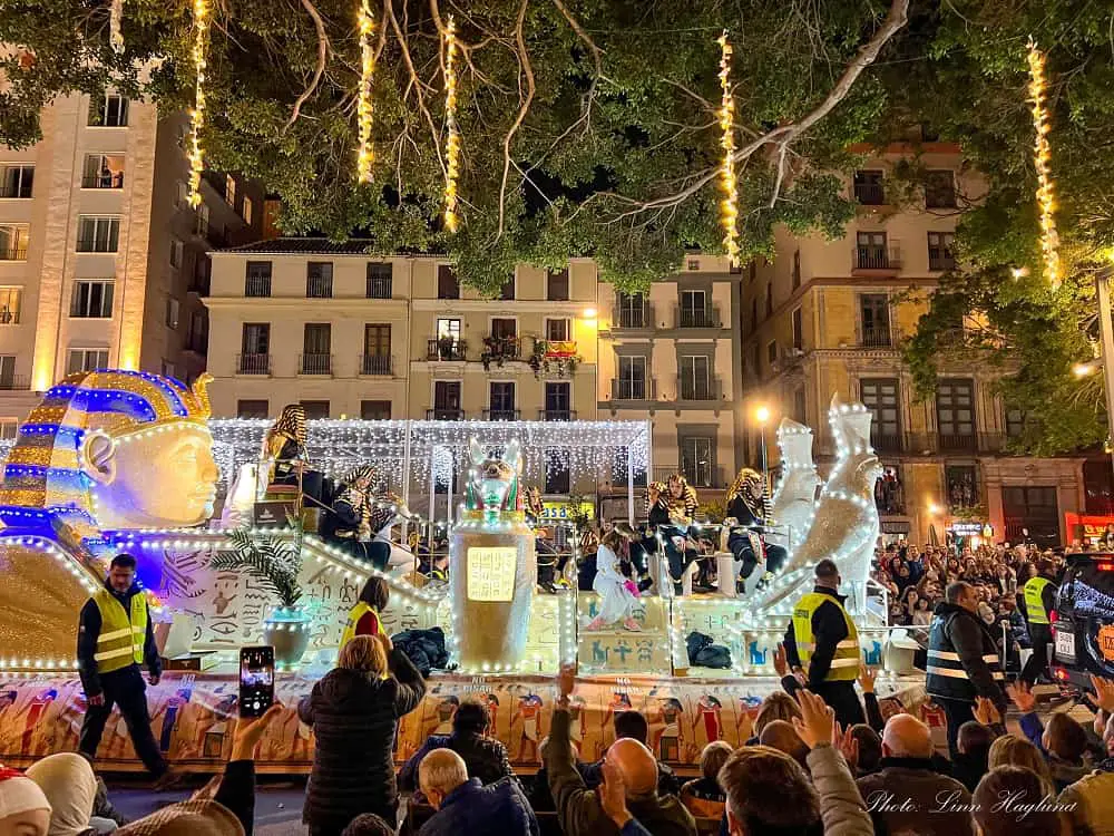 Malaga must see - Reyes parade