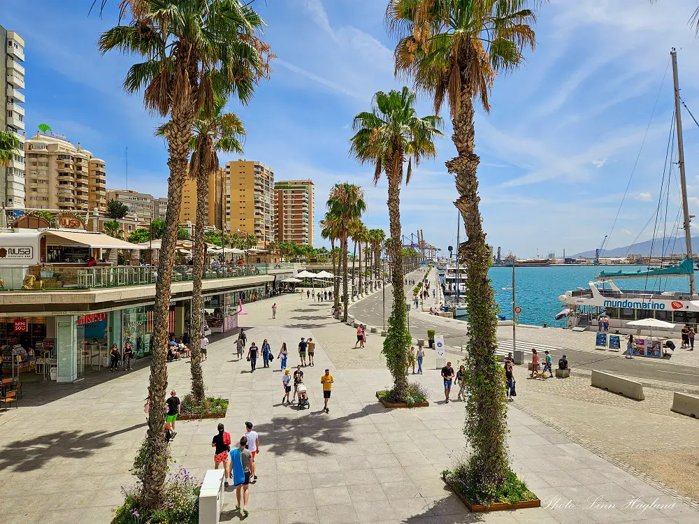 what to see in Malaga - Muelle Uno