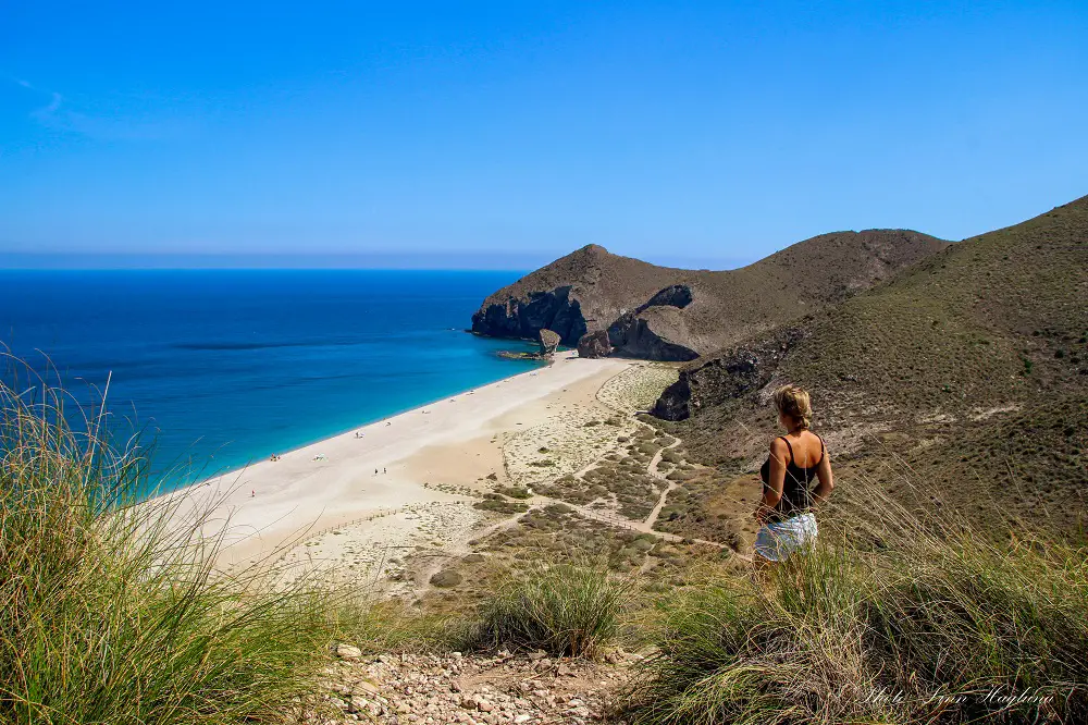 Beach Cabo de Gata Andalucia - Playa de Los Muertos
