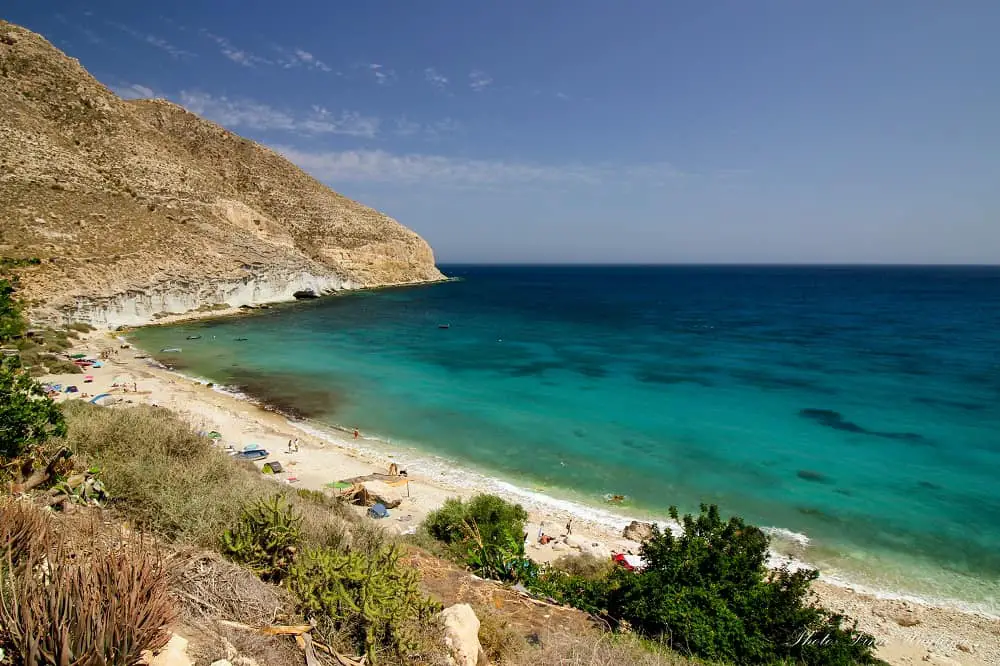 Beaches in Cabo de Gata beach - Cala de San Pedro