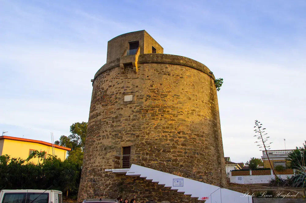 Old watch tower in Punta Umbria Town