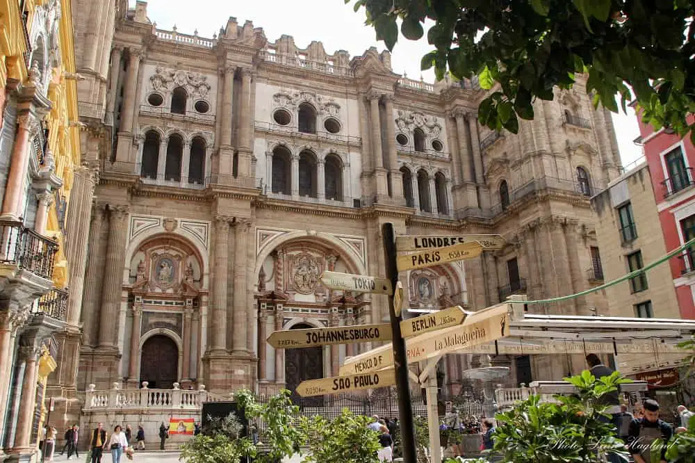 Malaga itinerary - visit the cathedral