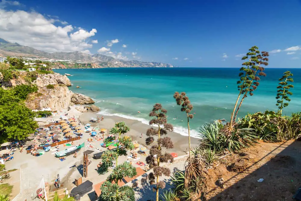 Southern Spain coastal towns - Nerja