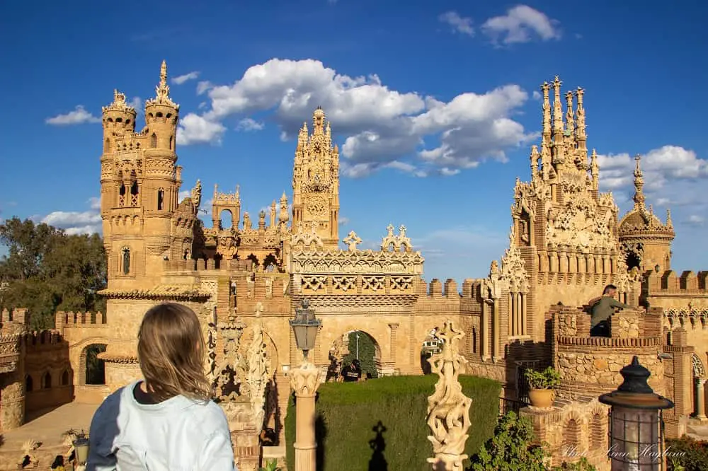 Colomares Castle in Benalmadena Spain