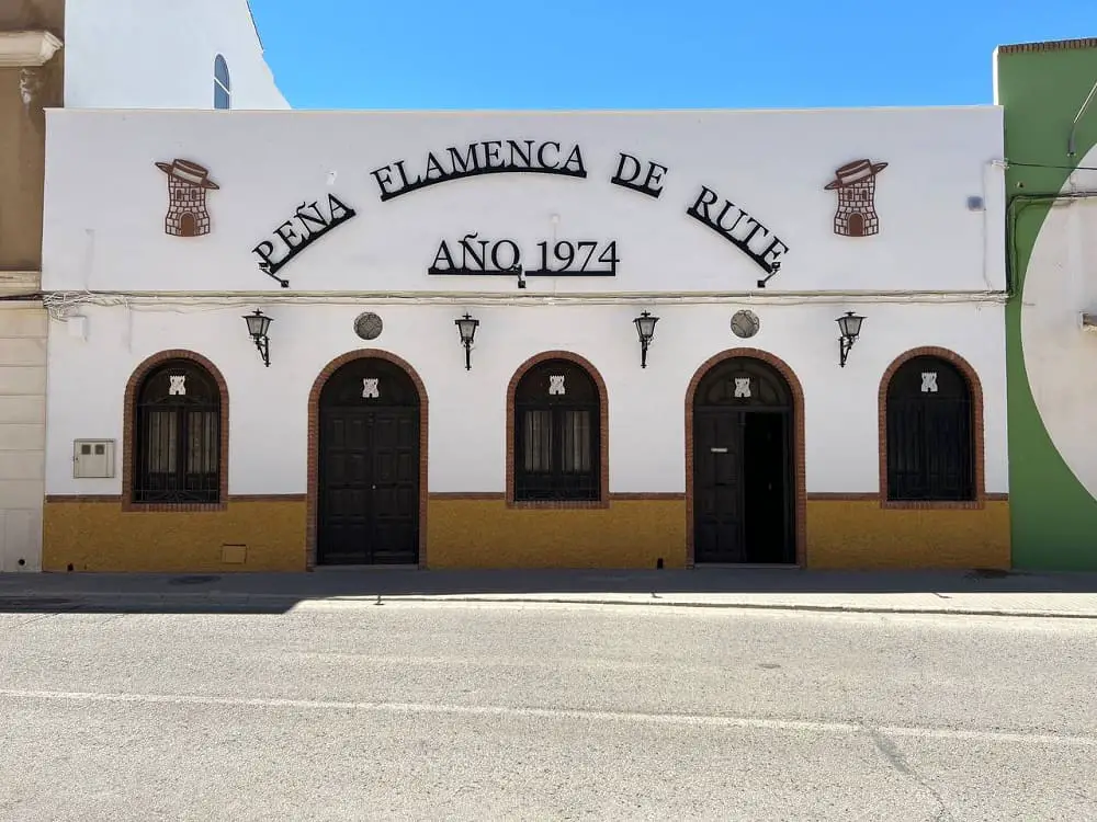 Peña Flamenca Rute tourism