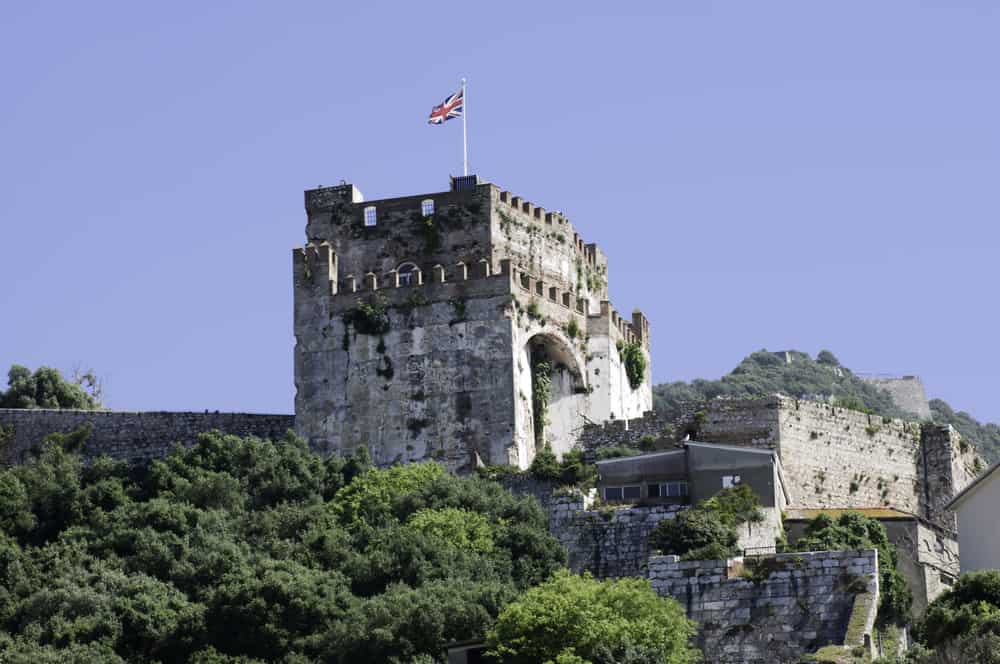 Travel from Malaga to Gibraltar - see the Moorish Castle