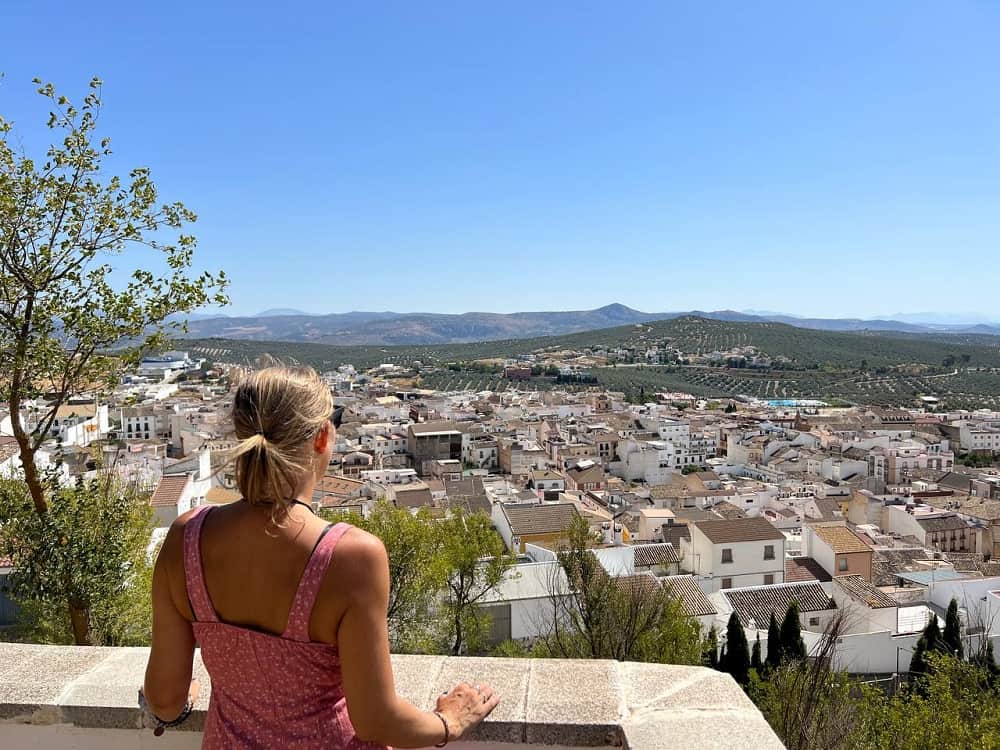 Views of the enchanting toen of Rute, Andalucia
