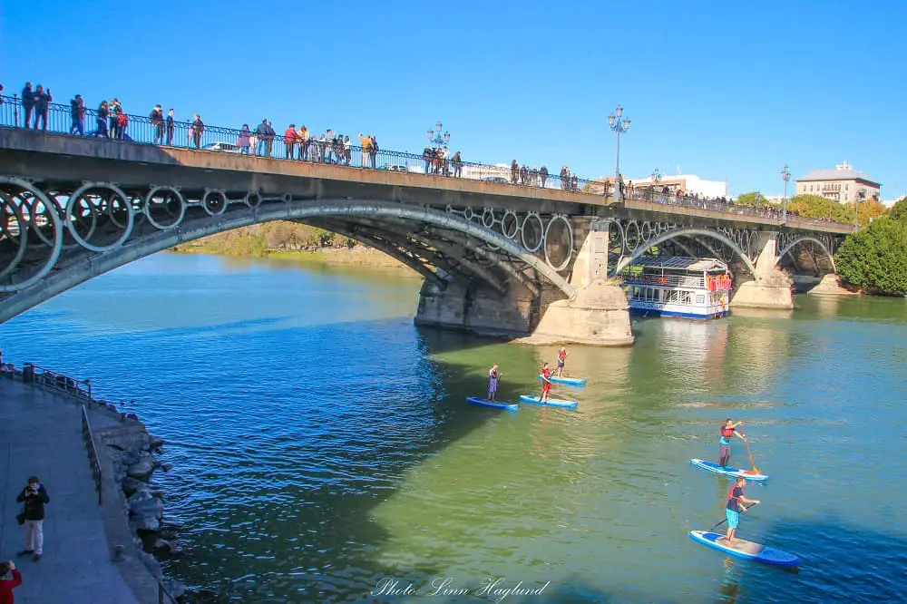 seville winter weather - Puente de Triana