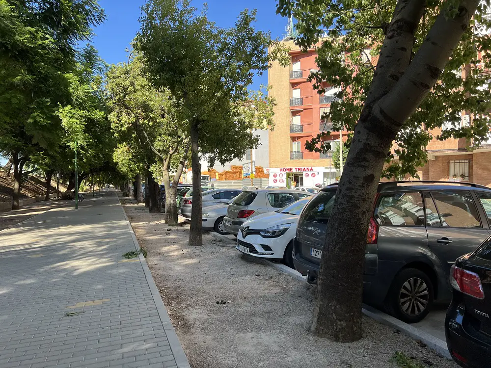 Free parking Seville