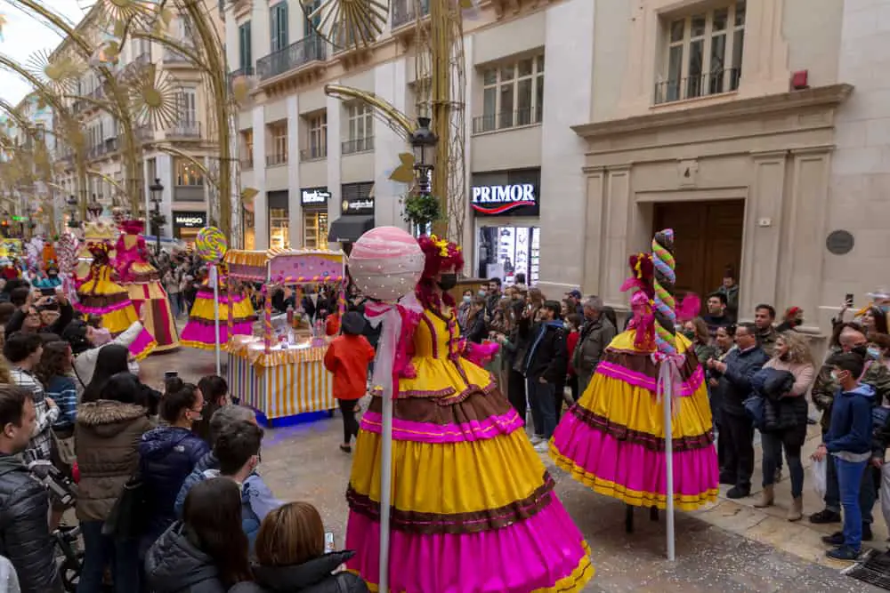 Malaga in the winter