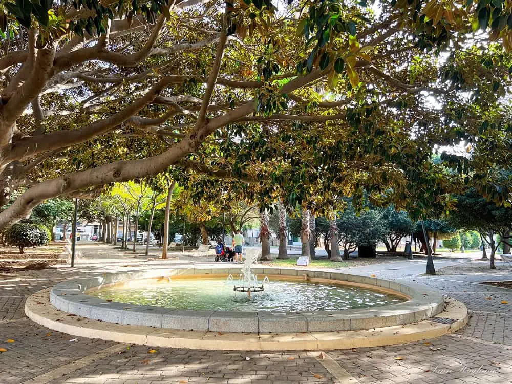 Park in Cadiz