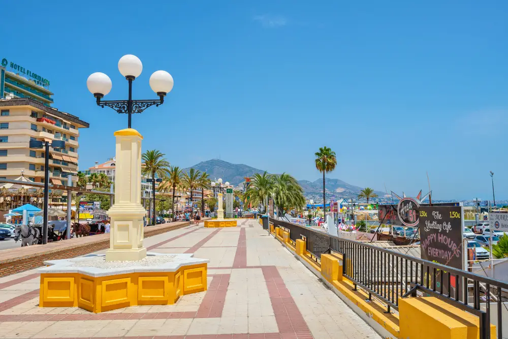 Things to do Fuengirola - promenade walk