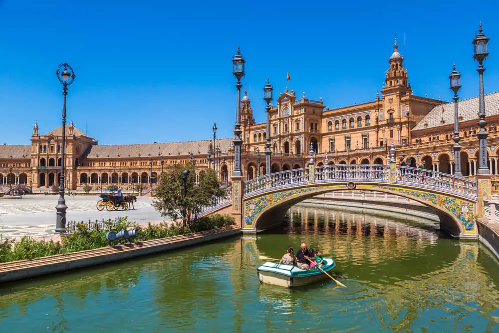 A day in Seville - Plaza de España