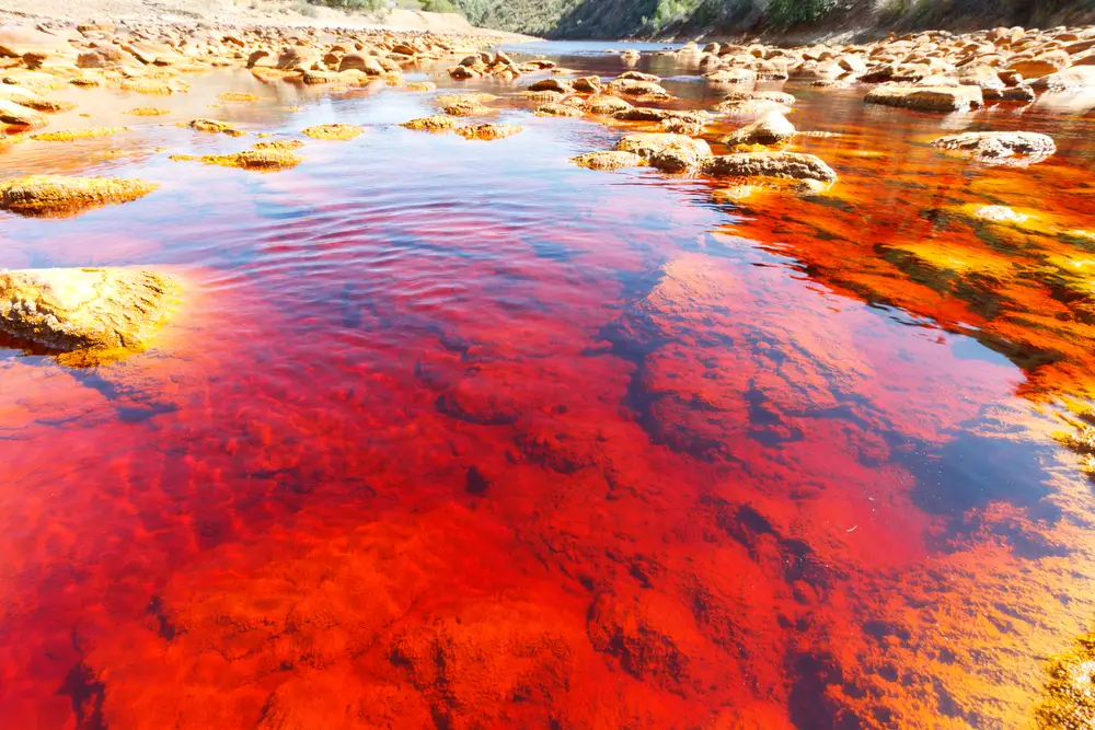 red river in Spain