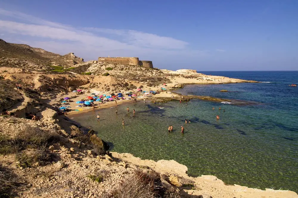 Beach in Rodalquilar Cabo de Gata