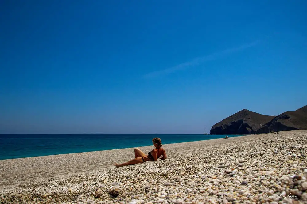 Los Muertos Beach Almeria Spain