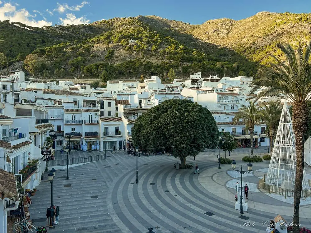 Square in Mijas Pueblo Costa del Sol