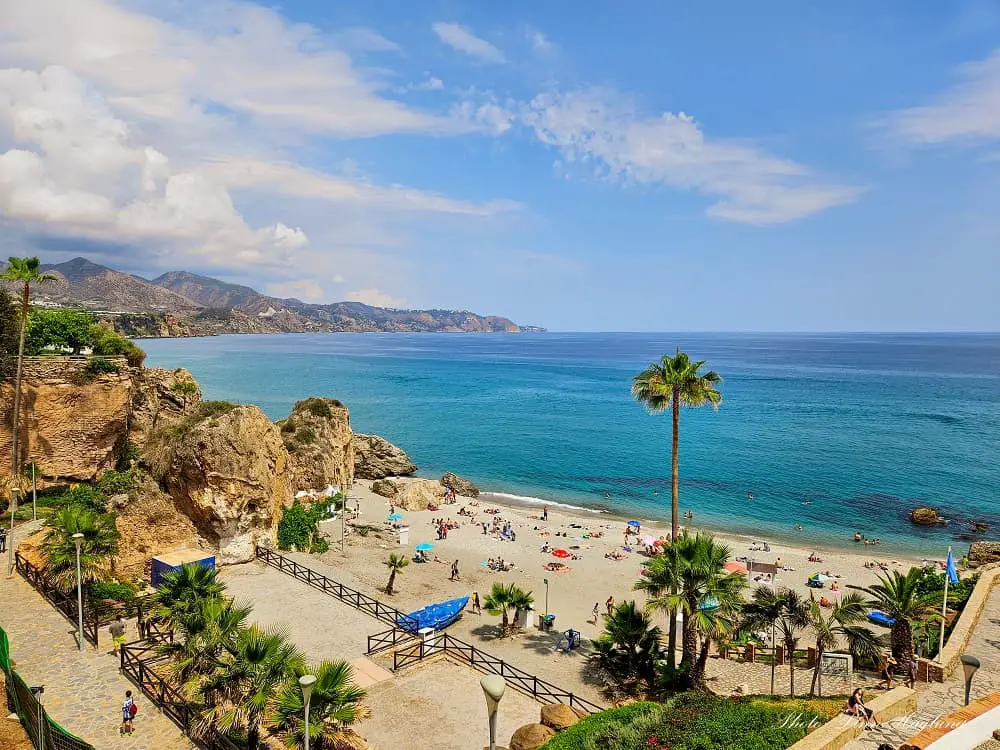 Town near Malaga - Calahonda Beach in Nerja