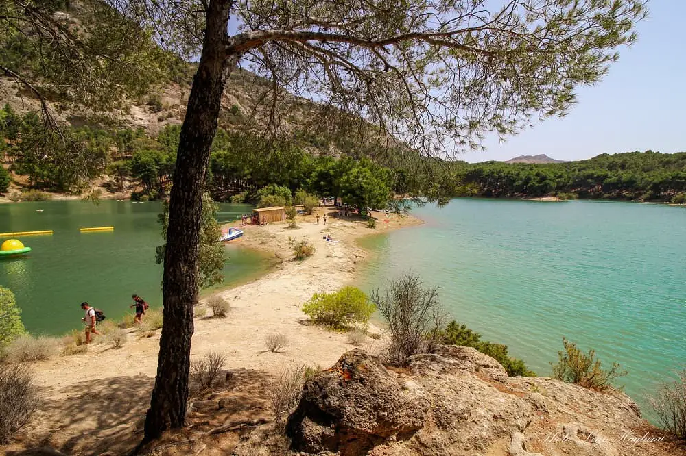 Lake in Andalucia - El Chorro