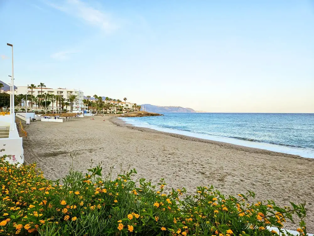 beach in Nerja Torrecilla