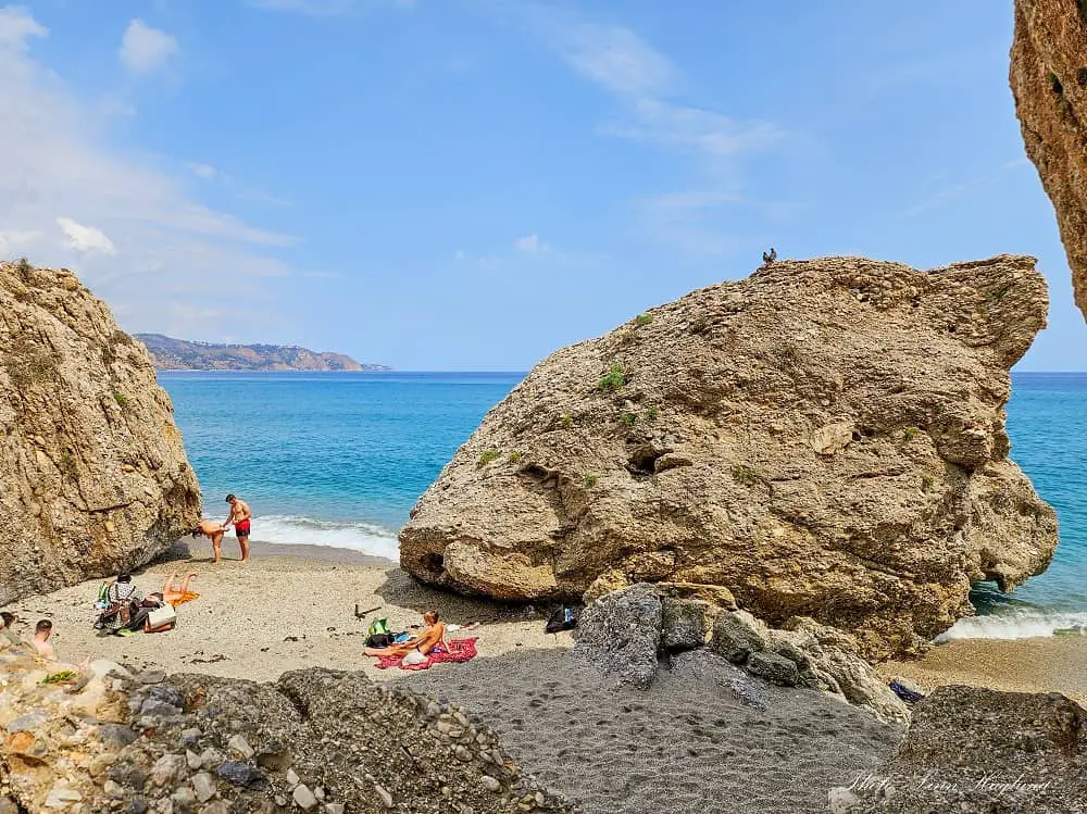 best beach in Nerja