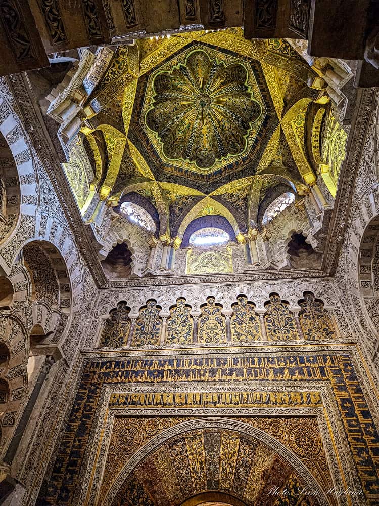 day trip to cordoba from seville - inside the Mosque-Cathedral