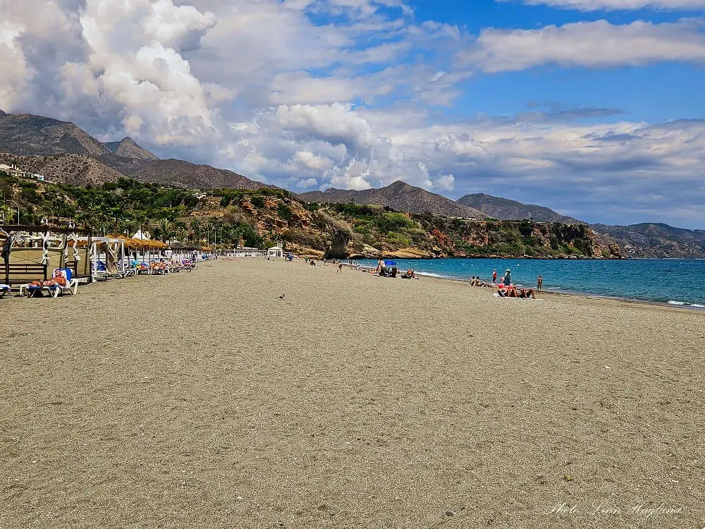 Burriana Beach Nerja Spain