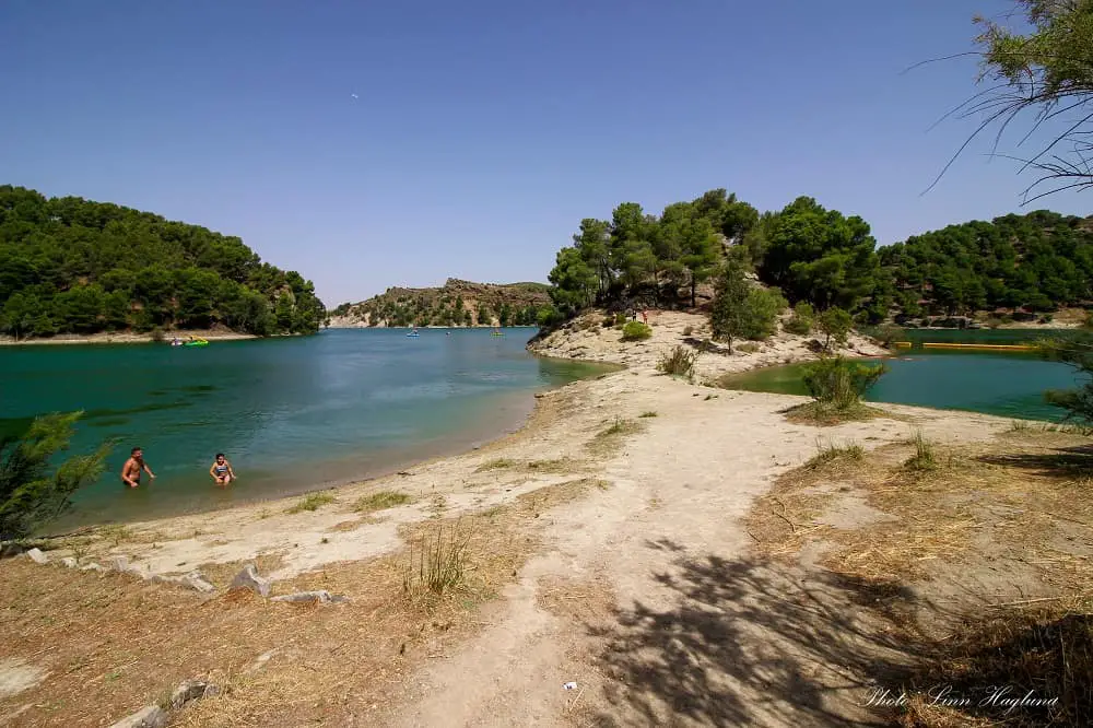 Malaga lakes El Chorro
