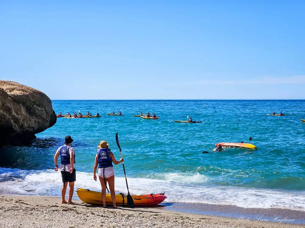 Nerja kayak tour