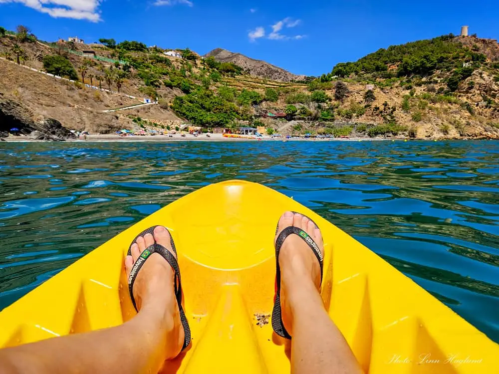 Nerja kayak