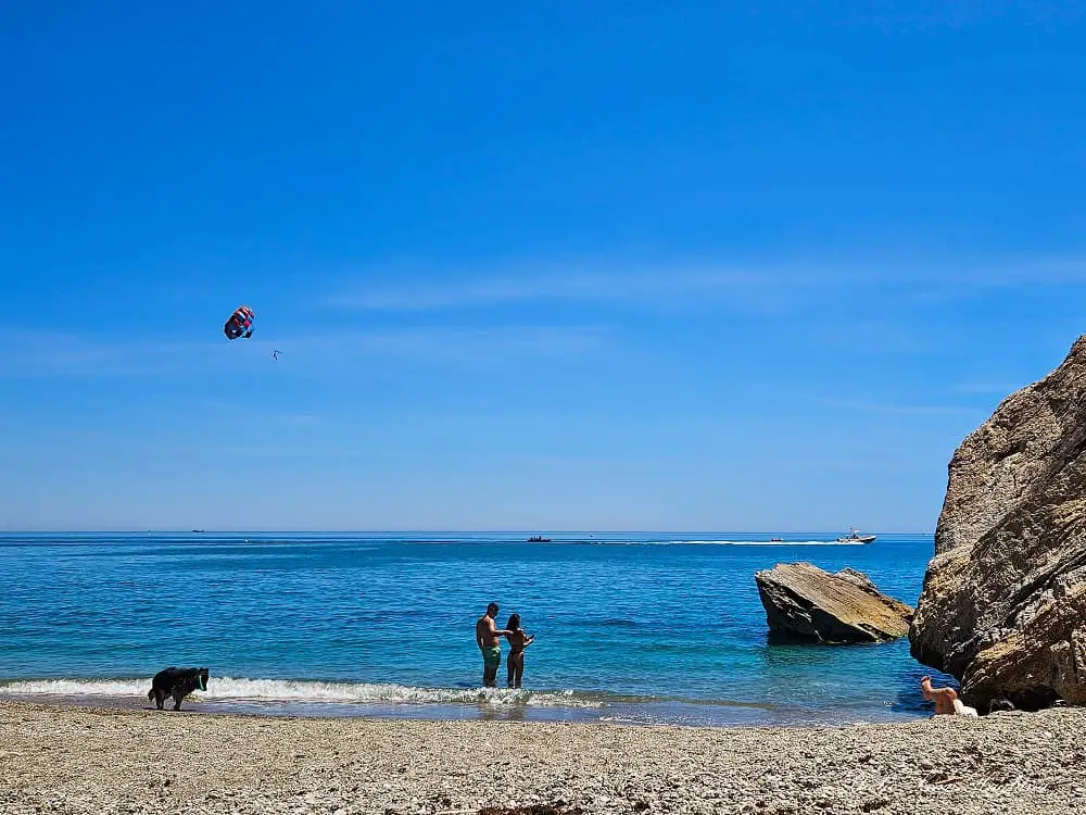 Parasailing Burriana Beach Nerja