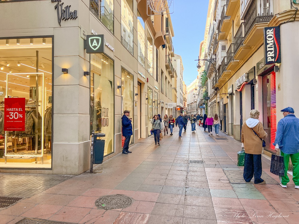 Malaga Spain Old Town