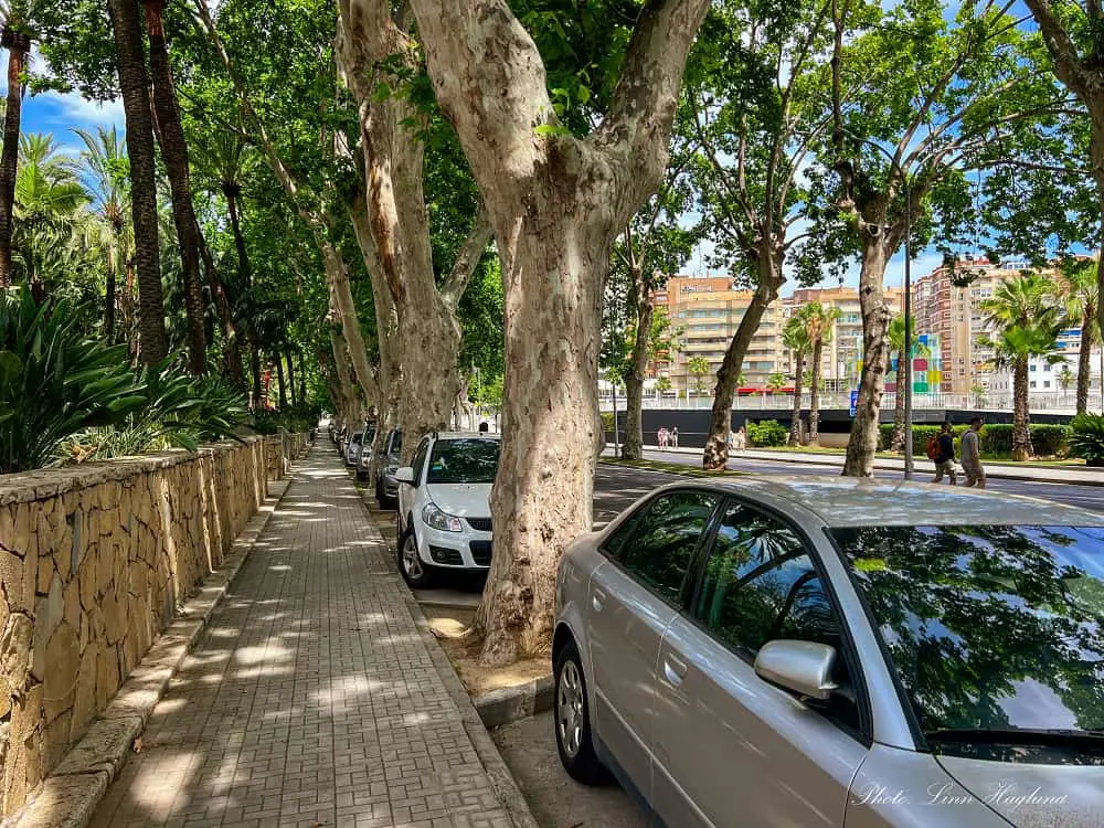 free parking in Malaga