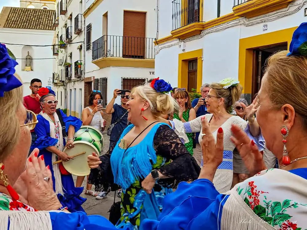 travel to Cordoba Spain - Patio Festival