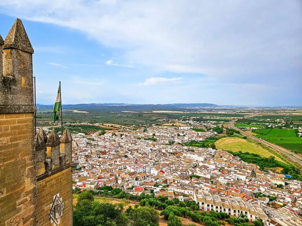 Views of Almodovar del Rio from the castle