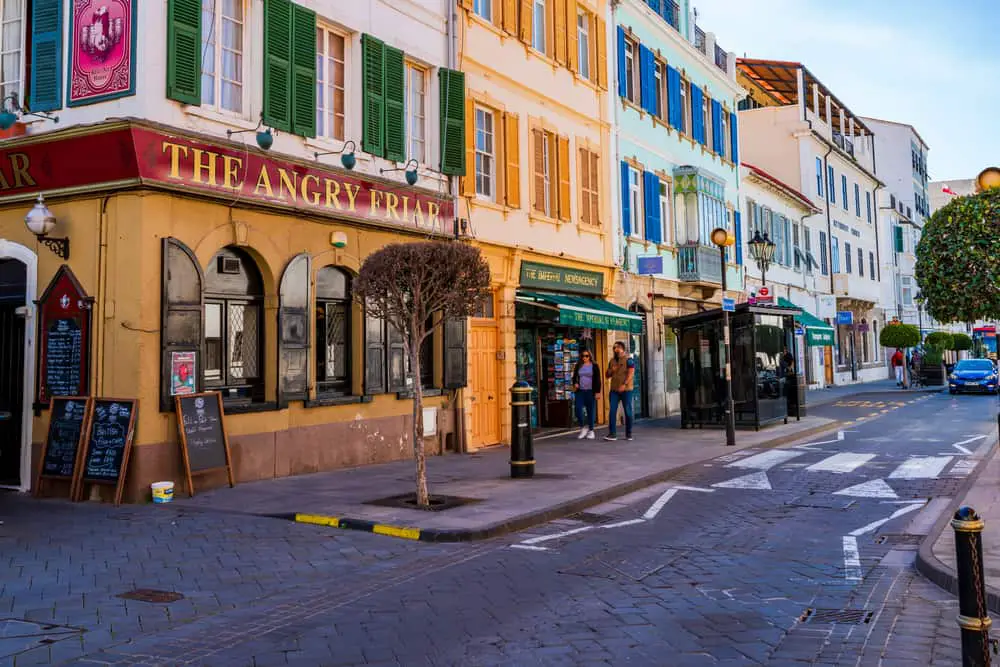 Shops and pubs in Gibraltar town that you must visit on any Gibraltar trips from Benalmadena.